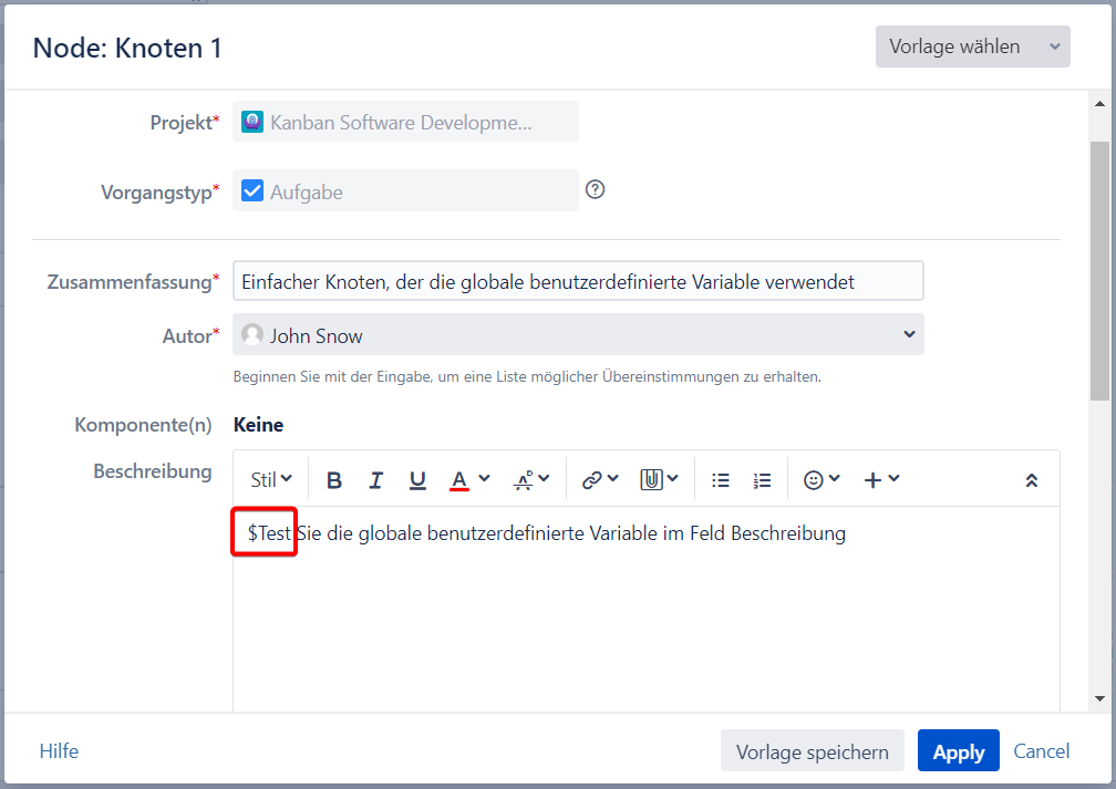Unter Verwendung der benutzerdefinierten globalen Variablen in der Node.png